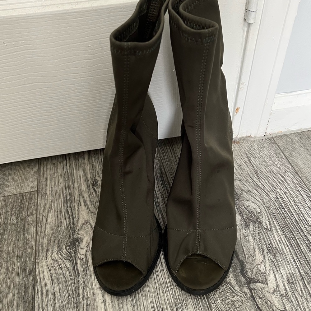 Urban Outfitters Open Toe Boots